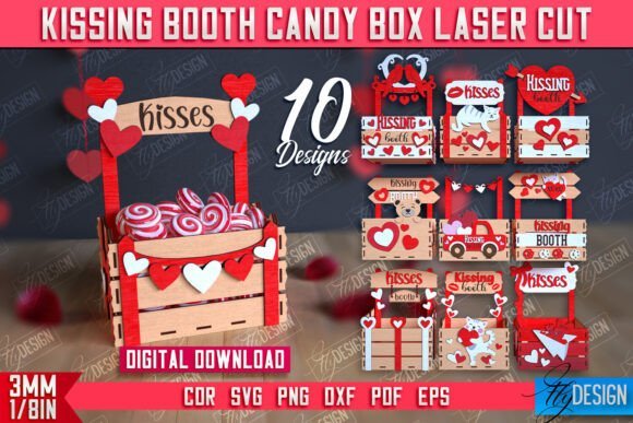 Kissing Booth Candy Box Bundle 110669037 Creativo Digital